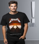 BUTSHIRT   Metallica – Master Of Puppets‘  Baskılı 'Regular-Fit' Unisex Tişört - Görsel 3