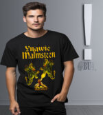 Yngwie Malmsteen Tişört, rock ve metal müzik tutkunlarına özel tasarım, siyah tişört üzerinde şovalye ve ejderha temasıyla dikkat çeken, kaliteli ve rahat kullanıma uygun; müzik tutkunları için ideal seçim.