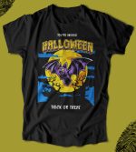 BUTSHIRT 'Halloween - Bat - Trick Or Treat' Regular-Fit' Unisex Tişört