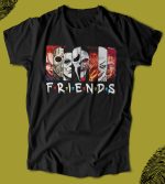 BUTSHIRT 'Friends - Korku Koleksiyon - Bestie Horror' Regular-Fit' Unisex Tişört