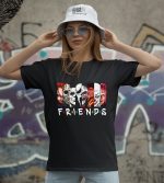 BUTSHIRT 'Friends - Korku Koleksiyon - Bestie Horror' Regular-Fit' Unisex Tişört - Görsel 2