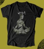 BUTSHIRT 'Yoga - Girl' Regular-Fit' Unisex Tişört