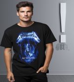 BUTSHIRT 'Metallica - Ride The Lightning' Regular-Fit' Unisex Tişört - Görsel 3