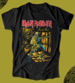 BUTSHIRT 'Iron Maiden - Piece Of Mind' Regular-Fit' Unisex Tişört