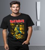BUTSHIRT 'Iron Maiden - Piece Of Mind' Regular-Fit' Unisex Tişört - Görsel 3