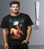 BUTSHIRT 'Barbaros -Sokollu - Osmanlı Serisi' Regular-Fit' Unisex Tişört - Görsel 2