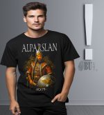 BUTSHIRT 'Alparslan - 1071' Regular-Fit' Unisex Tişört - Görsel 2