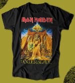 BUTSHIRT 'Iron Maiden - Powerslave' Regular-Fit' Unisex Tişört