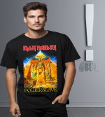BUTSHIRT 'Iron Maiden - Powerslave' Regular-Fit' Unisex Tişört - Görsel 3