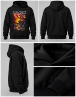BUTSHIRT 'Iced Earth - The Dark Saga' Temalı Dar Kesim Sweatshirt - Görsel 3